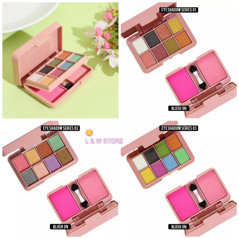 Jual Xi Xiu Eyeshadow & Blush on/Original Shopee Indonesia