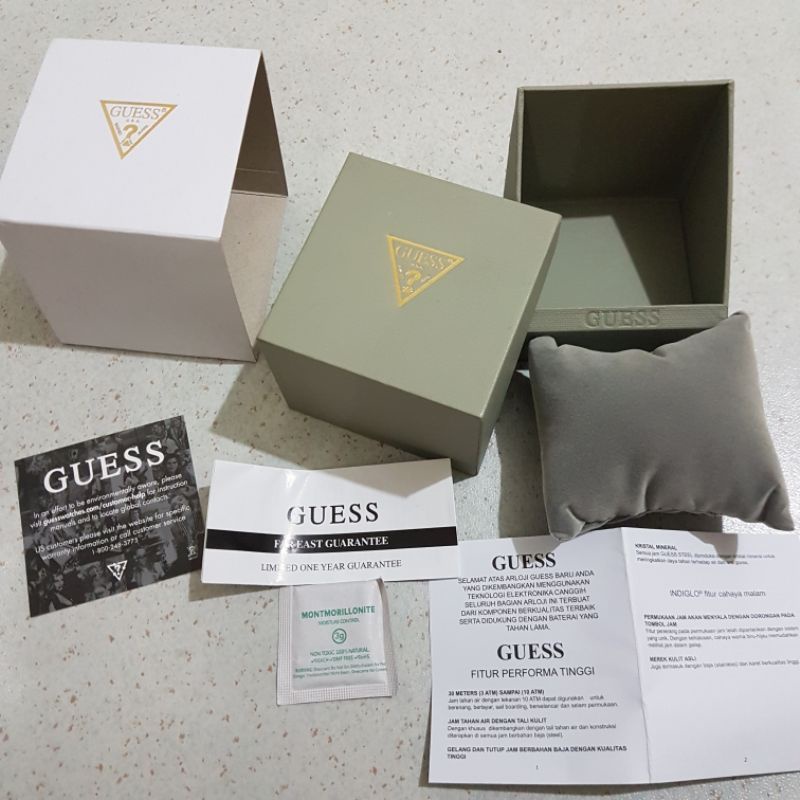 Jual Kotak jam Guess dijamin Original Asli Lengkap Shopee Indonesia