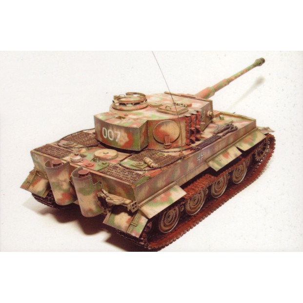 Jual DIY Model Kertas Perang Dunia II Tank Jerman Pz.Kpfw VI Tiger I ...