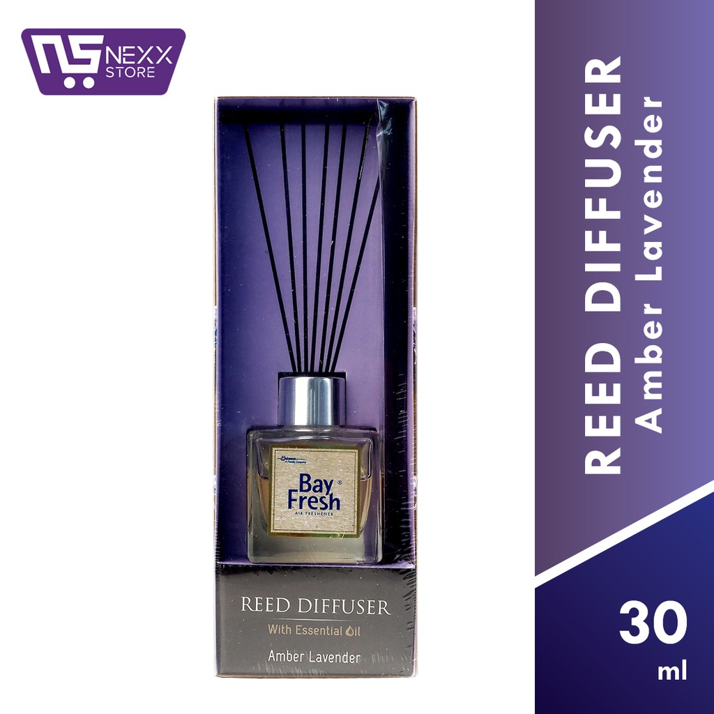 Jual BAYFRESH Reed Diffuser REGULAR Amber Lavender (30 ml) Shopee