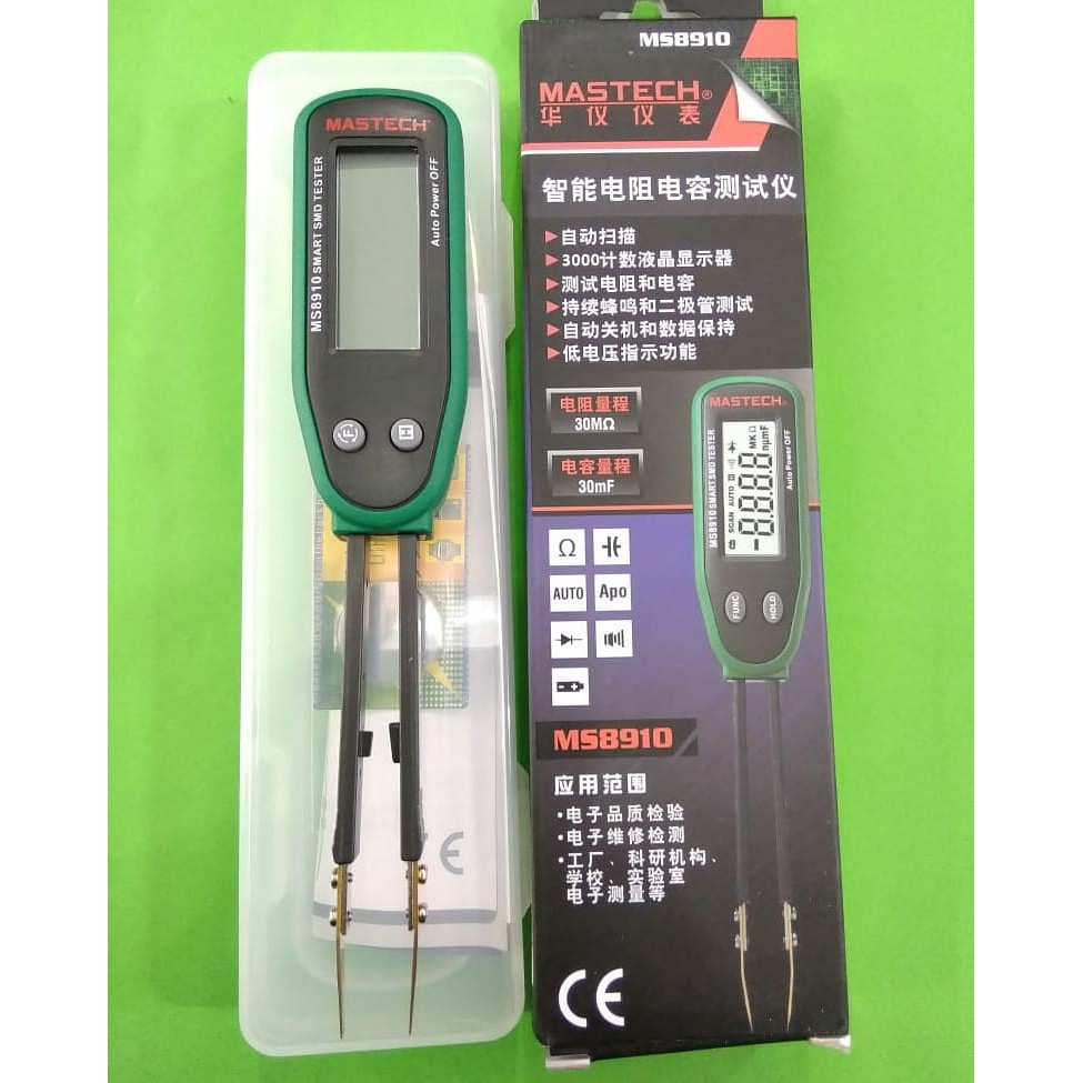 Jual SMART SMD TESTER MASTECH MS 8910 | Shopee Indonesia