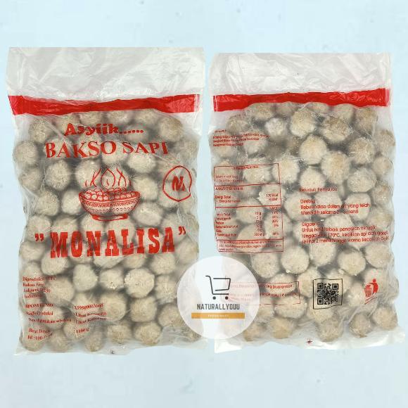 Jual Baso Bakso Sapi Monalisa M 100pcs Shopee Indonesia