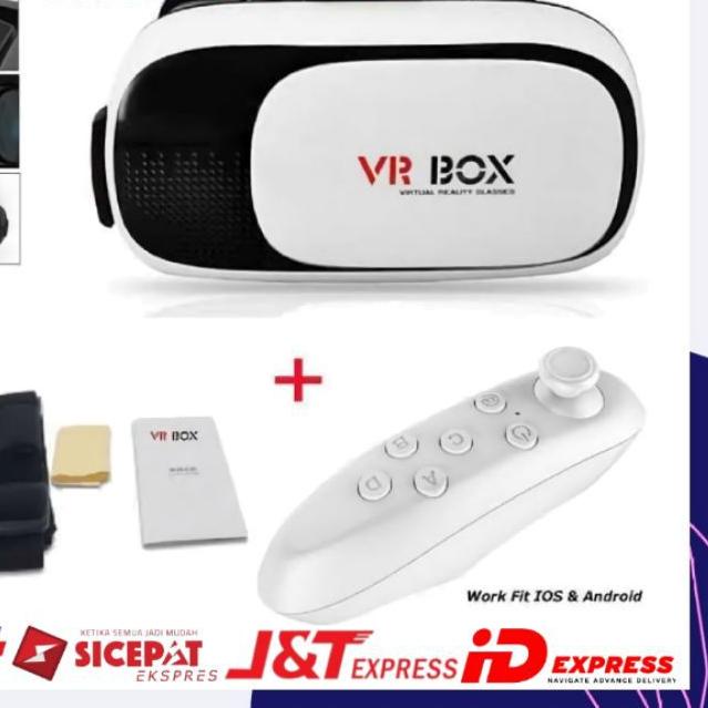 Jual [BONUS REMOTE] VR BOX 2.0 / VIRTUAL REALITY BOX 2.0 / VIRTUAL ...