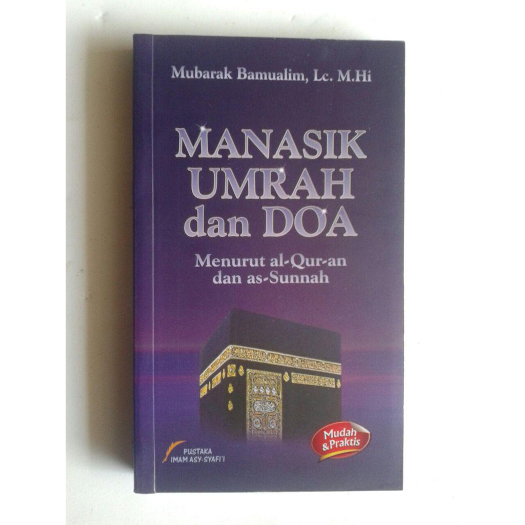 Jual Buku Manasik Umrah Dan Doa Menurut Al Quran Dan As Sunnah Asli