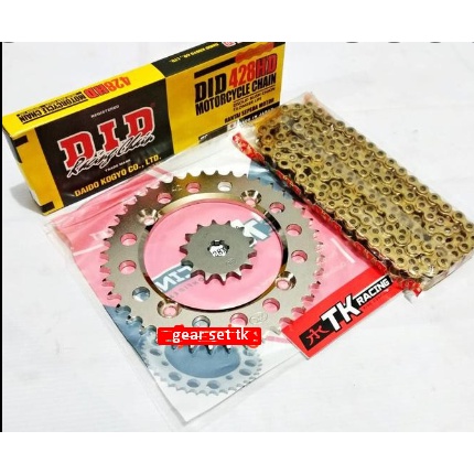 Jual GIR SET GEAR SET MEGAPRO CB150R GLPRO SONIC 150R 428 40T