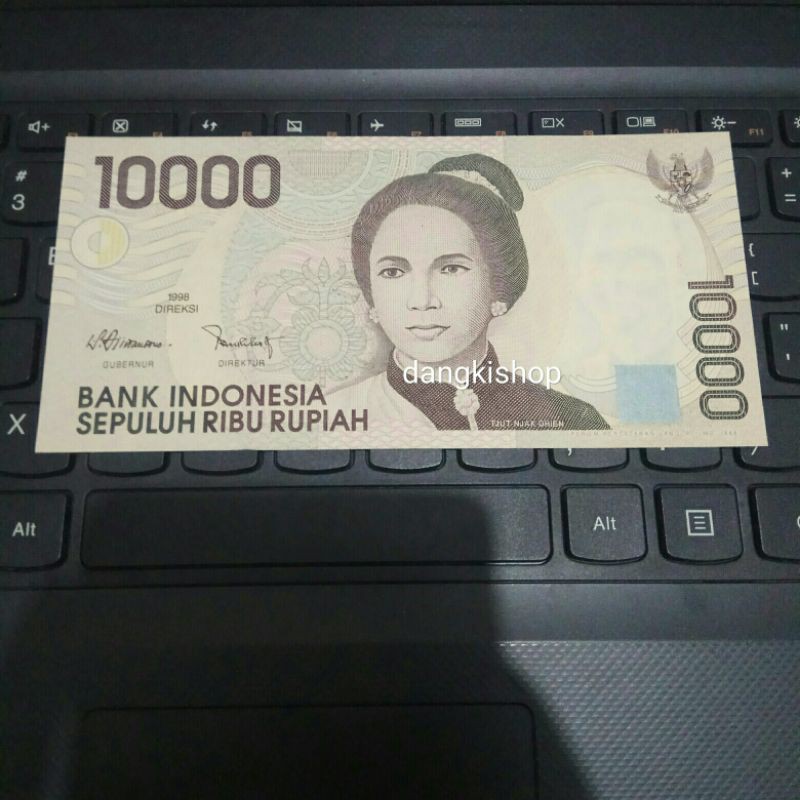 Jual Uang Kuno 10000 Tjut Njak Dhien Gress Shopee Indonesia