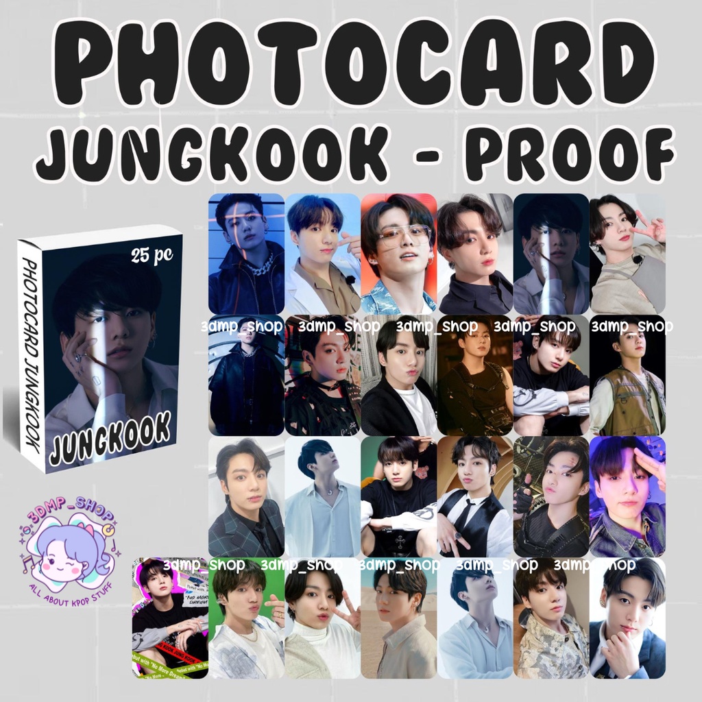 Jual 25 Lembar Lomocard Lomo Photo Card Kartu Photocard Bts Member Proof V Taehyung Jungkook 5811