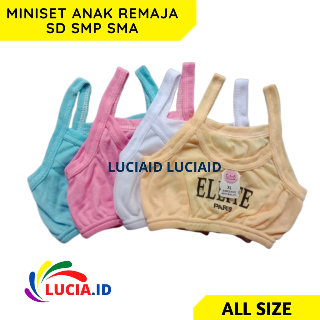 Jual Miniset / Bra Remaja Anak ABG SD SMP SMA Ellite Warna | Shopee ...