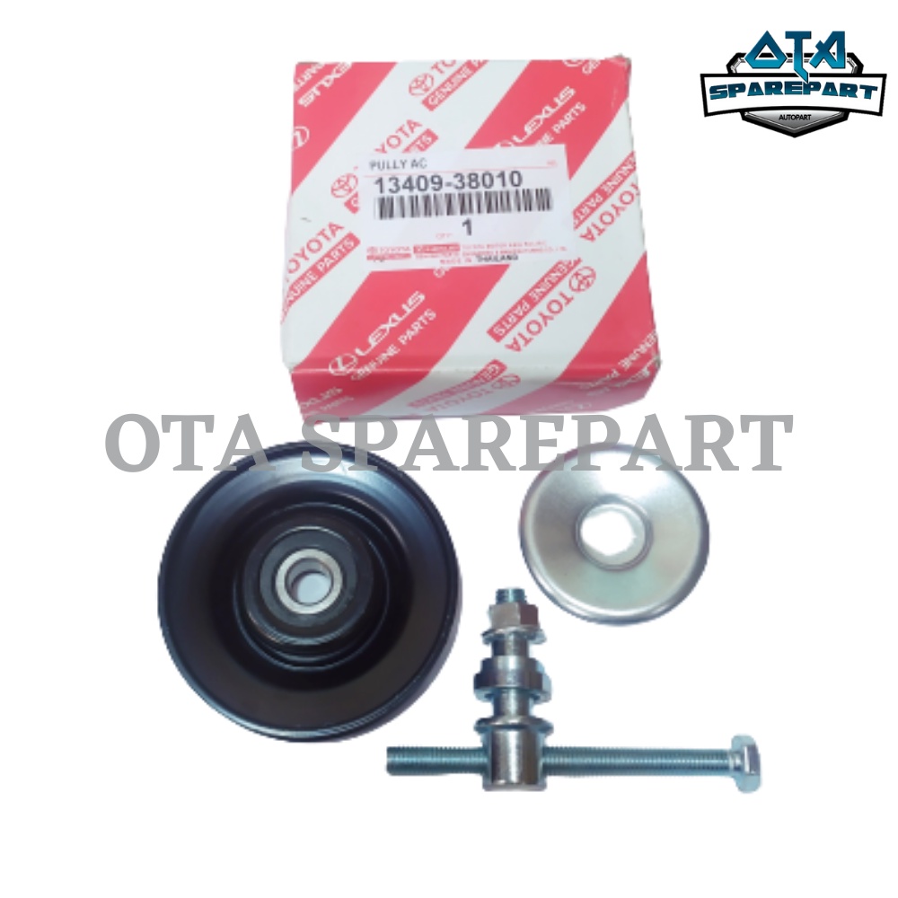 Jual Pully Setelan VBelt AC Toyota KIjang Super / Kijang Grand / Kijang Kapsul Original