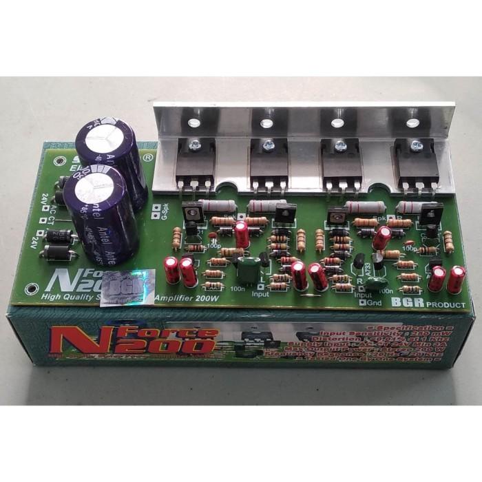 Jual KIT POWER AMPLIFIER STEREO N-FORCE 200 BELL BGR | Shopee Indonesia