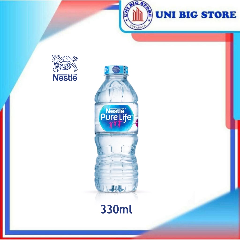 Jual Nestle Pure Life Mineral Water 330 Ml Air Mineral 1 Botol Shopee Indonesia 6568