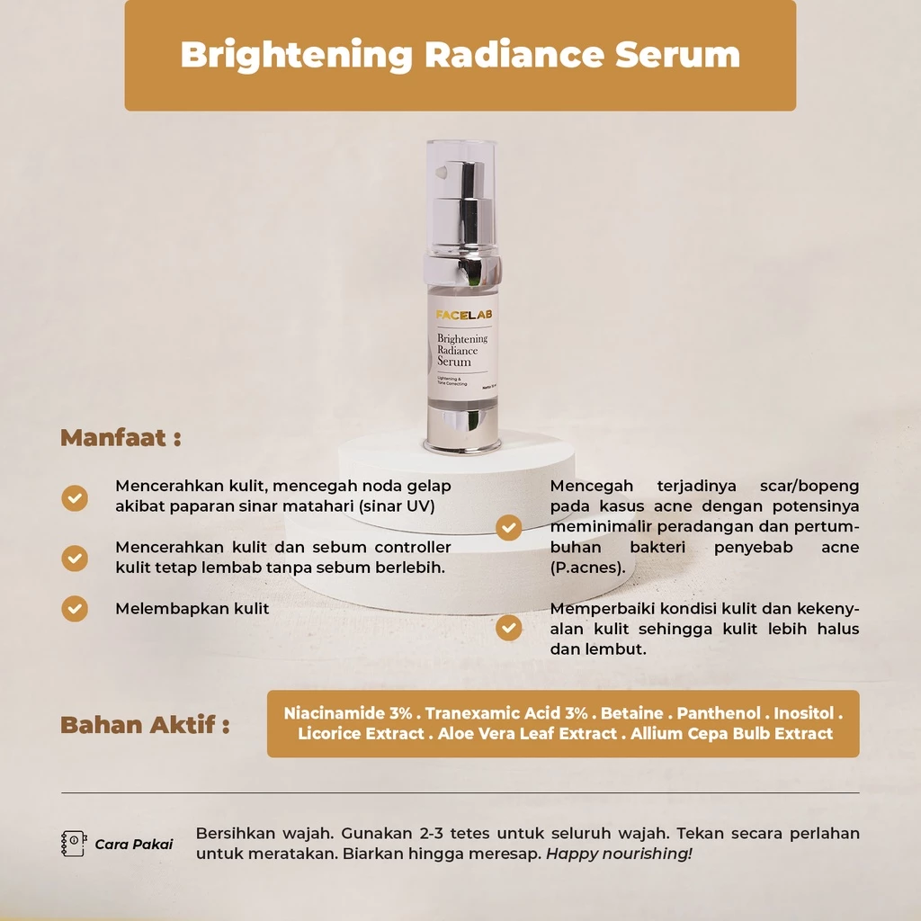 FACELAB - EXTRA MOIST WHITENING SERIES 5 PCS | PENGHILANG FLEK - foto 1