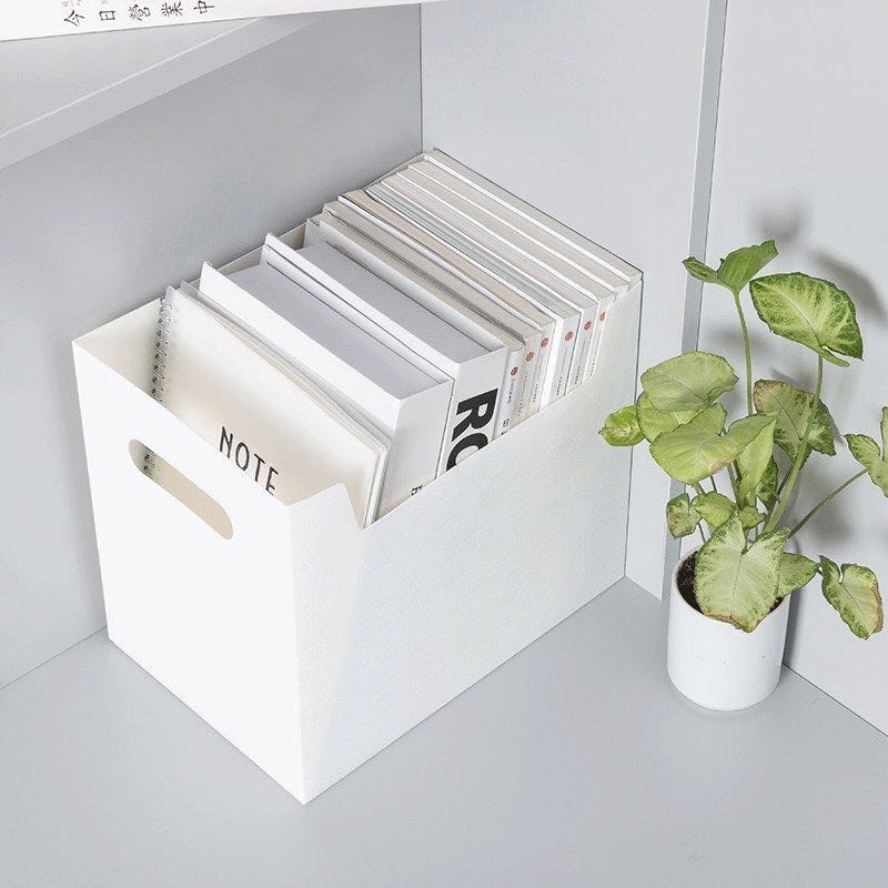 Jual Dejavu Storage Box Buku Desktop Container Box Meja Kantor Rak ...