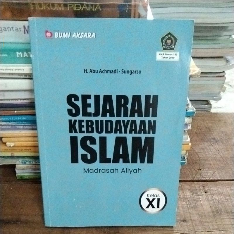 Jual SEJARAH KEBUDAYAAN ISLAM Kelas 11 Aliyah | Shopee Indonesia