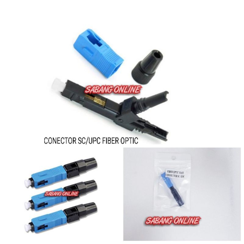 Jual Fast Connector Fascont Sc Upc Fiber Optik / Konektor Sc Upc Fiber ...
