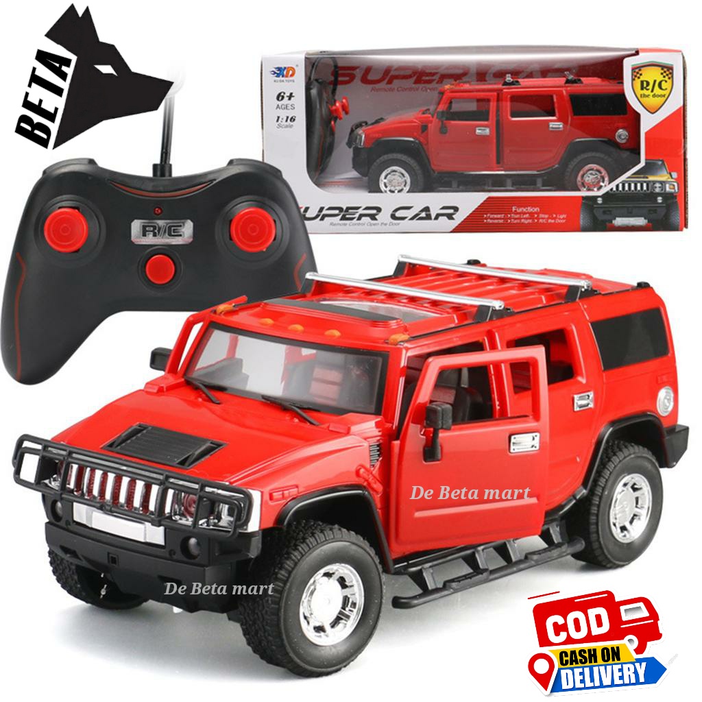 Jual RC HUMMER HUMVEE MOBIL REMOTE CONTROL 1:16 BATERAI CAS RC LAMBO ...