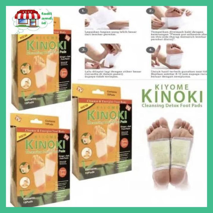 Jual 80Tgi87I- Koyok Kaki Kinoki Gold Detox 1 Box Isi 10 Pcs Bukan ...