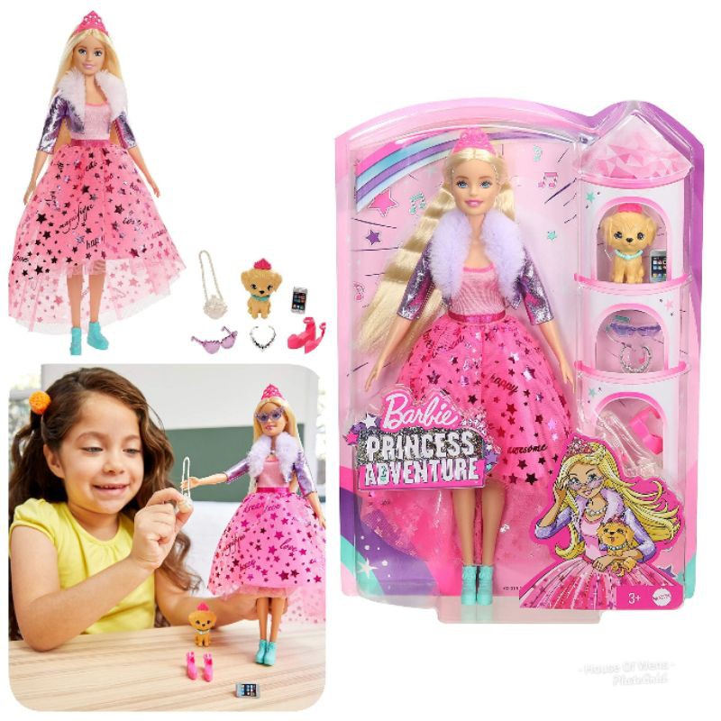 Jual BARBIE PRINCESS ADVENTURE DOLL - MAINAN ANAK BARBIE ORIGINAL ...