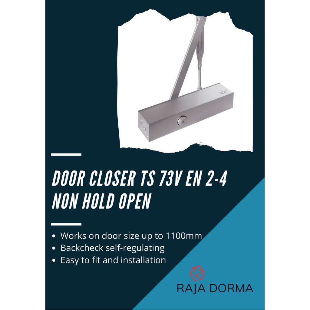 DORMA TS73 Door Closer Parallel Arm Delay - Saunderson Security