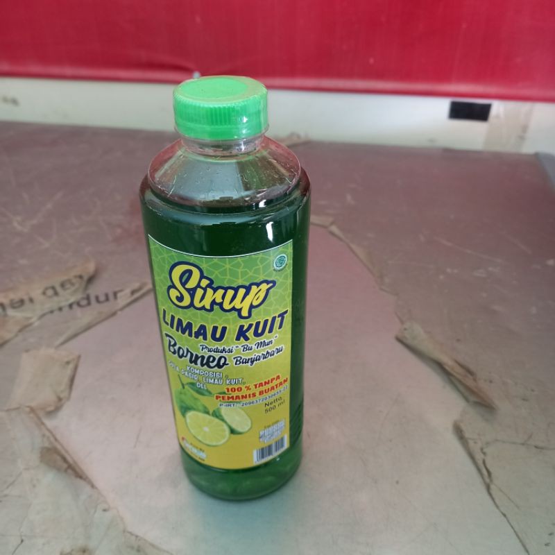Jual sirup rasa limau kuit segar khas banjarmasin 500 ml | Shopee Indonesia