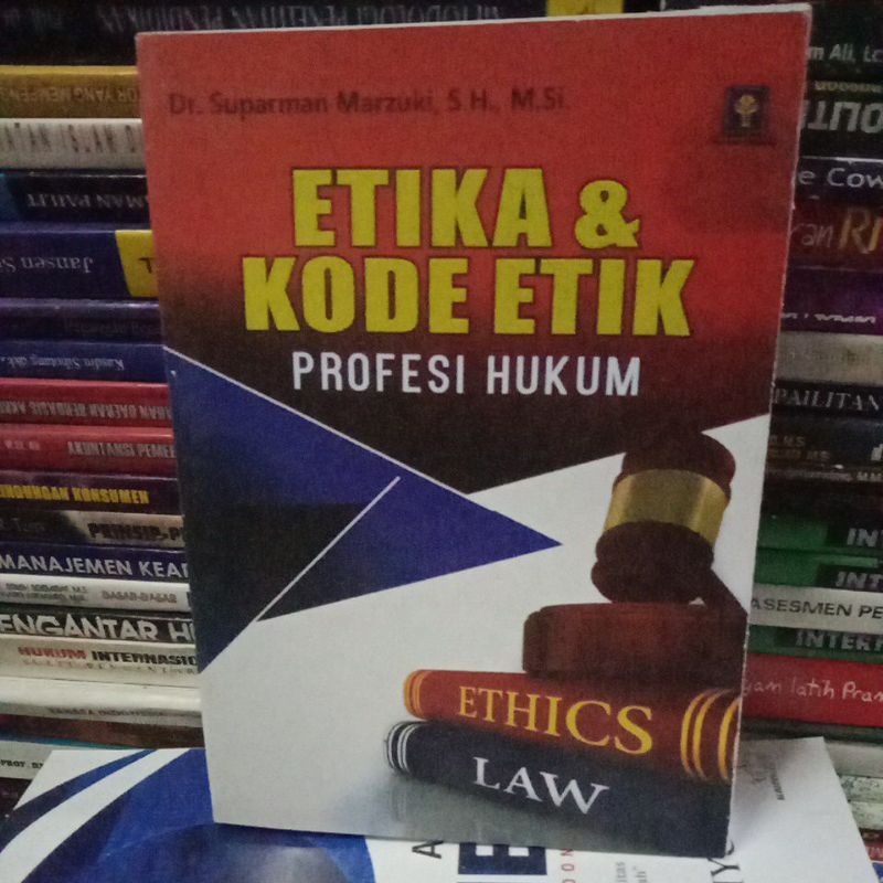 Jual Etika & Kode Etik Profesi Hukum By Dr. Suparman Marzuki | Shopee ...