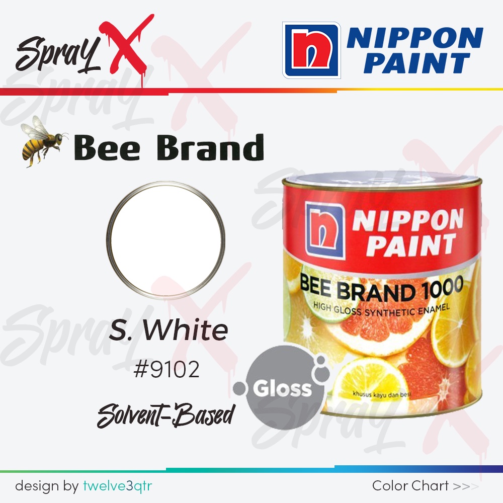 Jual BEE BRAND 1000 9102 WHITE / 9109 SUPER WHITE / 109 PUTIH KENTAL ...