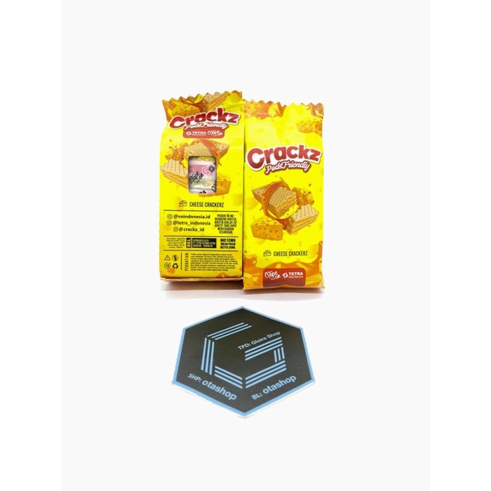 Jual Salt Crackz V Cheese Crackerz By Tetra Indonesia X Vape On Liquid Shopee Indonesia