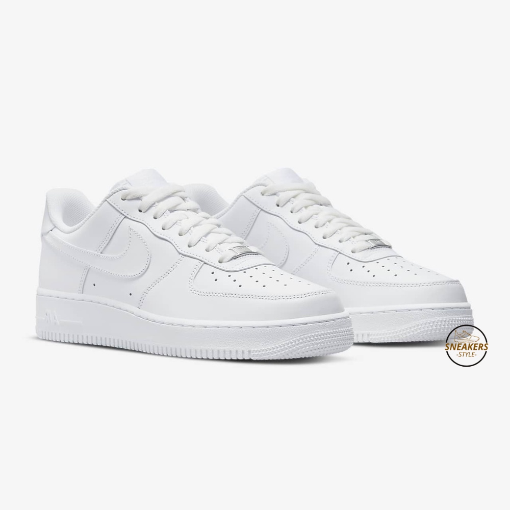 Jual Sepatu Sneakers Nike Air Force 1 '07 'White' Unisex BNIB 100% ...