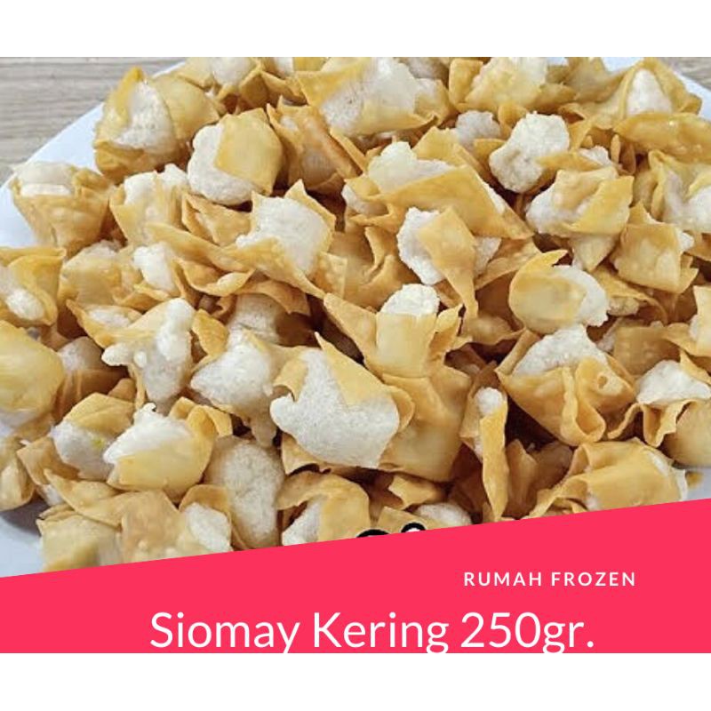 Jual Siomay Kering 250 Gr Somay Mini Siomay Seblak Original 250 Gr