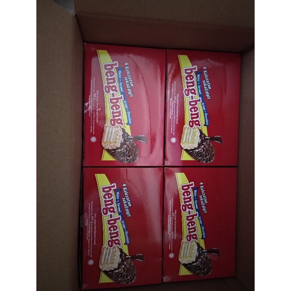 Jual Beng Beng Wafer Coklat Per Box | Shopee Indonesia