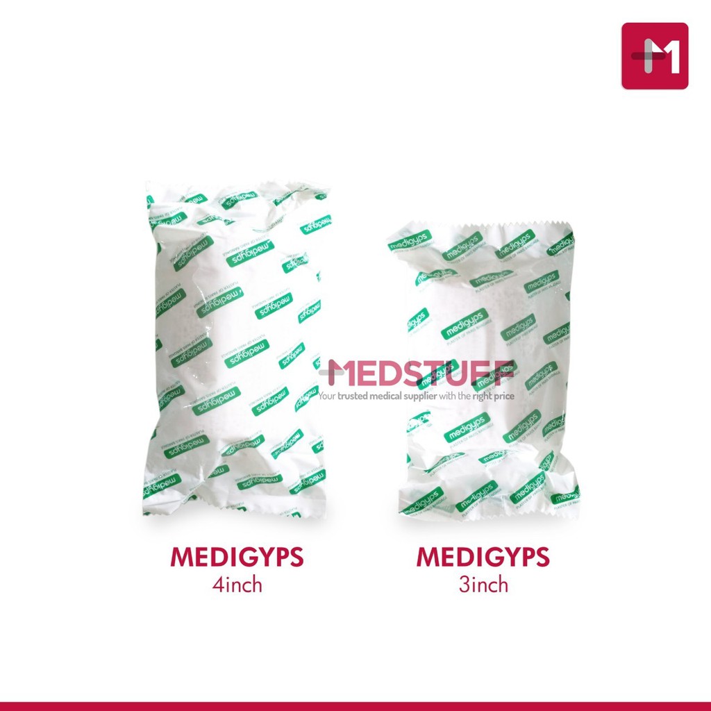 Jual Medigyps 4inch Gyps Gips Ortopedi Patah Tulang | Shopee Indonesia