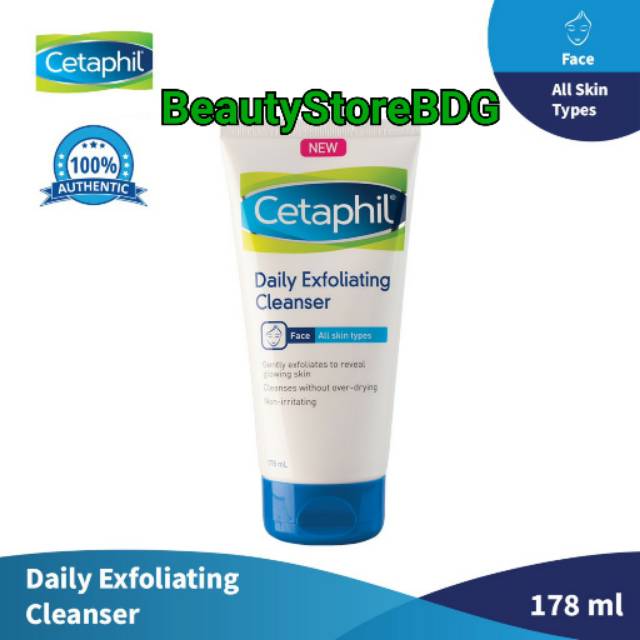 Jual Cetaphil Daily Exfoliating Cleanser Extra Gentle Scrub 178ml