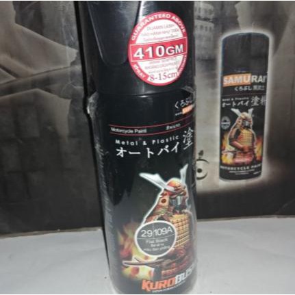 Jual Siap Kirim Samurai Paint&Pylox&Cat Semprot Flat Black & Hitam Doff ...