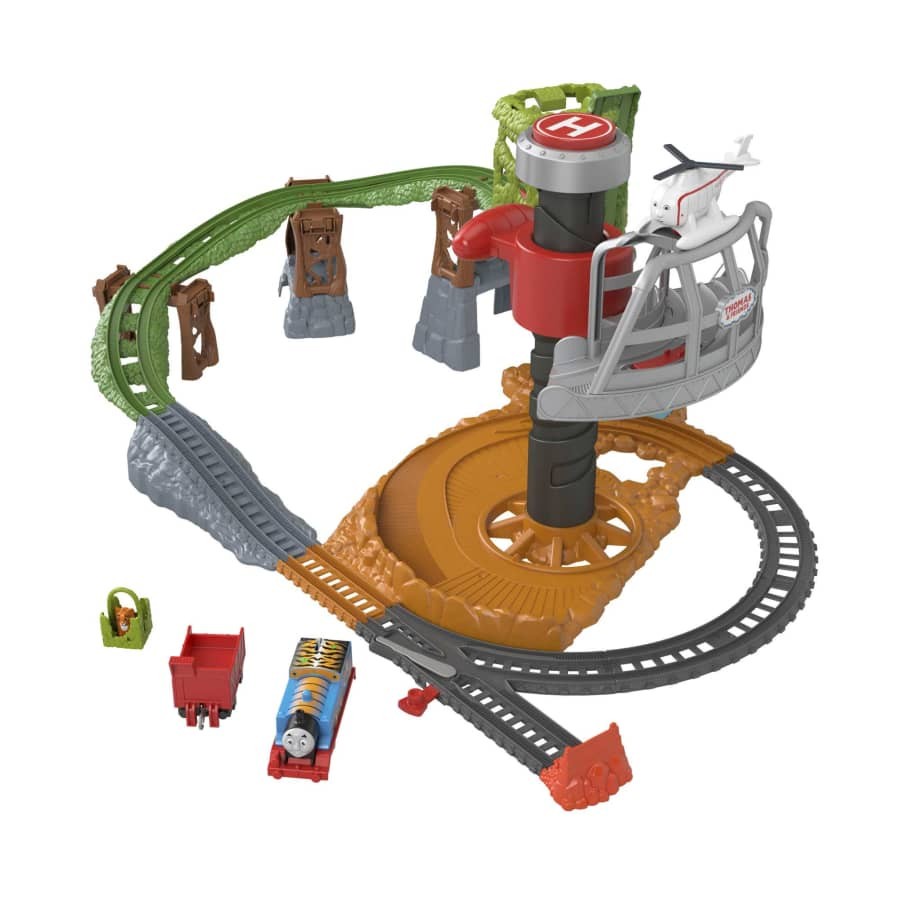 Jual MATTEL, Thomas & Friends Motorized Sodor Safari Tiger Adventure ...
