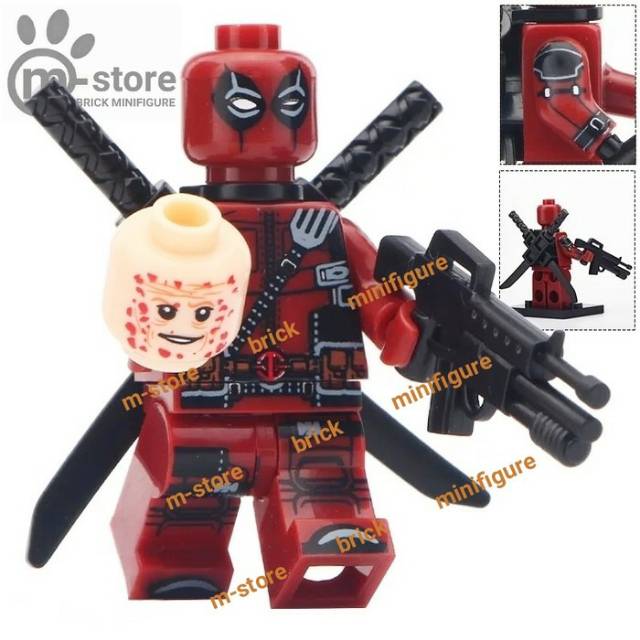 Jual brick deadpool 2 mini toy figure | Shopee Indonesia