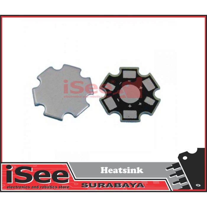 Dissipatore Di Calore In Alluminio Per LED 36mm X 10mm - Aletta Di Raffreddamento 1W Per Componenti Elettronici E IC - Argento - 2