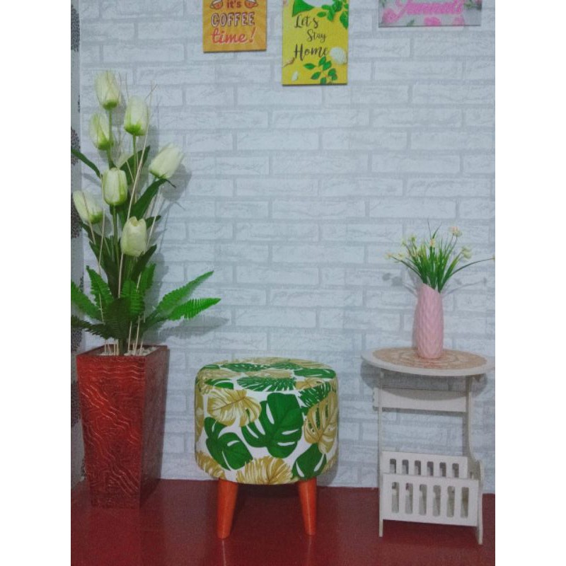 Jual sofa Stool Berkualitas / Sofa Bulat / Sofa Stool Bulat | Shopee ...