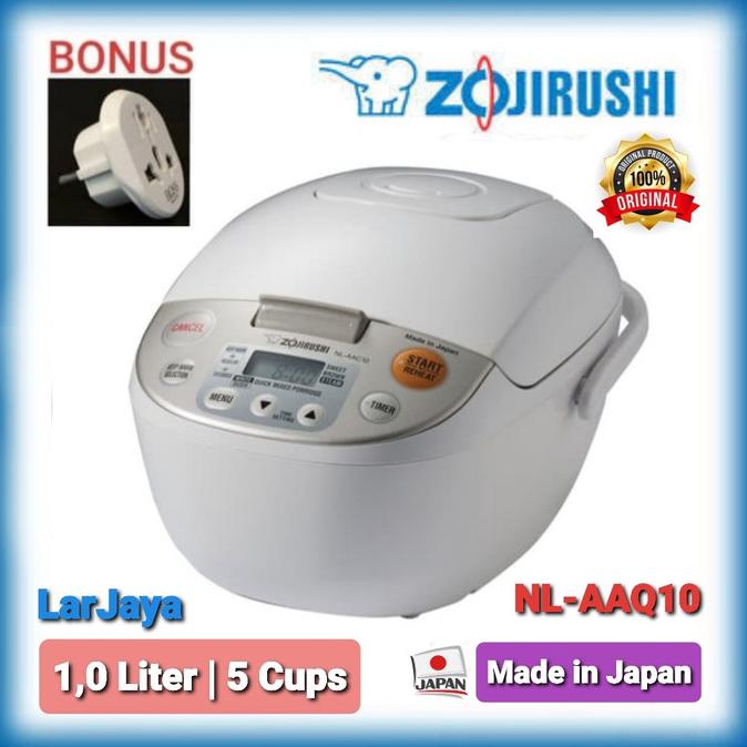 Jual RICE COOKER ZOJIRUSHI 1 liter/5,5 Cups NLAAQ10/NLAAQ10 Made in
