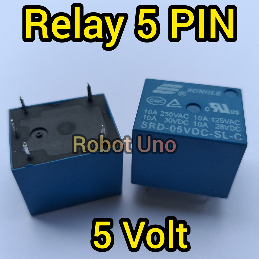 Jual Relay 5V 5 PIN 5 Volt 5P | Shopee Indonesia