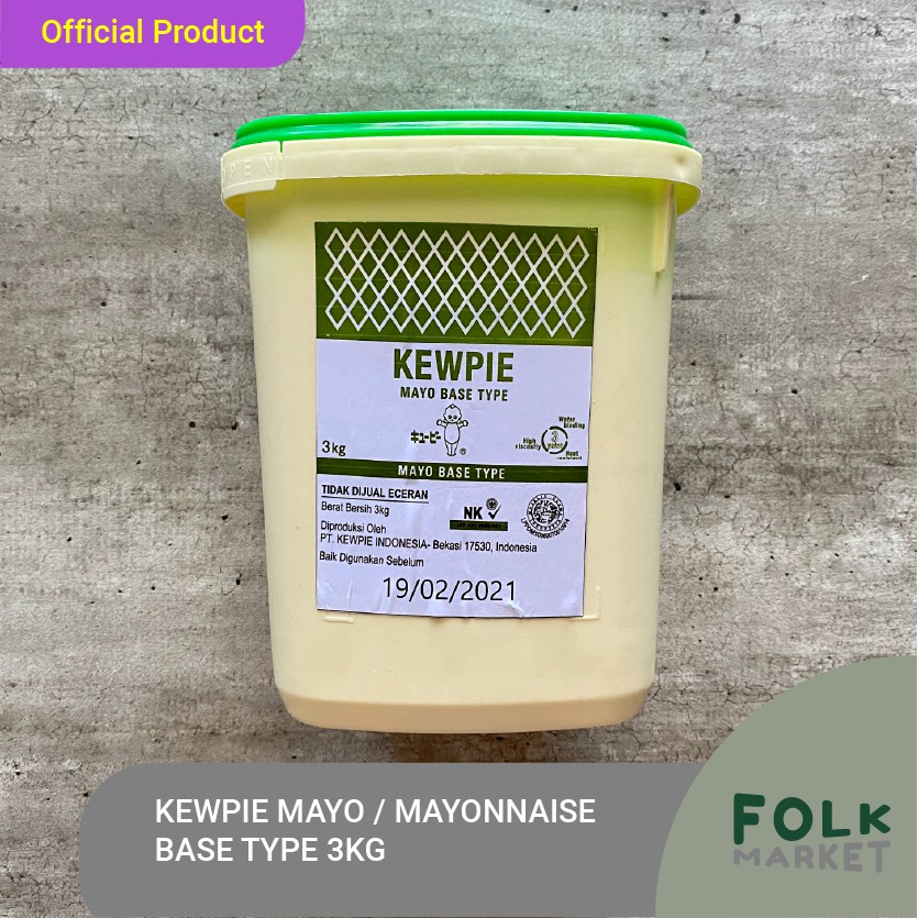 Jual Kewpie Mayo / Mayonnaise Base Type 3KG (3000gr) Shopee Indonesia