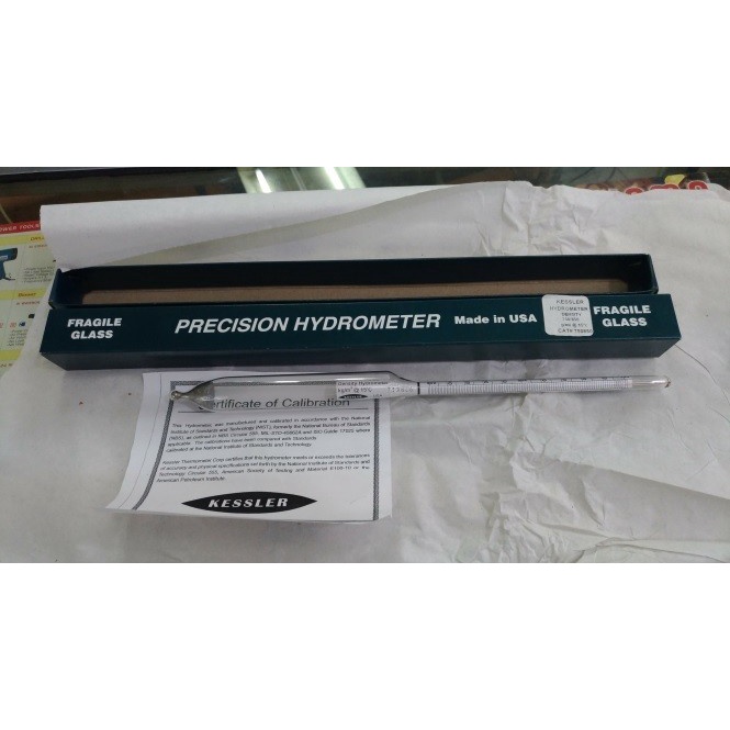 Jual ASTM Hydrometer Density range 750 800 Kg/M ASTM 314H Kessler USA