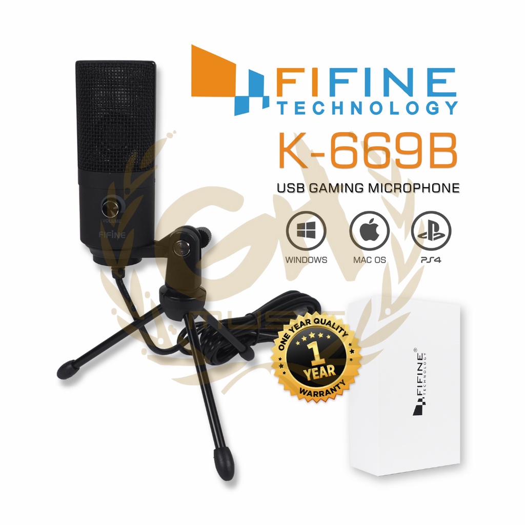 Jual FIFINE K669B USB MICROPHONE | Shopee Indonesia