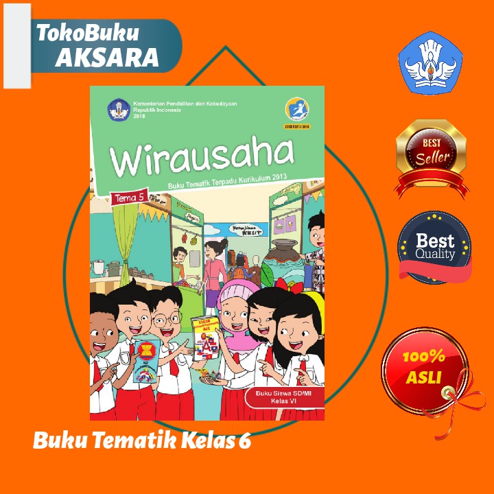 Jual Buku Tematik Siswa Kelas 6 Tema 5 Shopee Indonesia