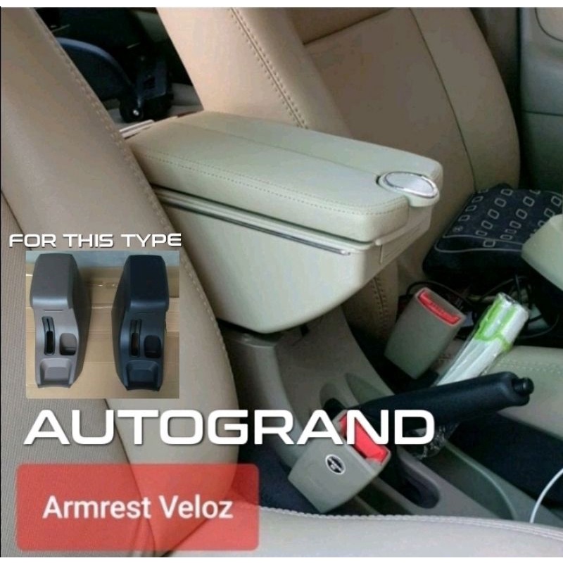 Jual Armrest Veloz Agya Rush Terios Xenia Avanza Type G Model Armrest Bawaan Shopee Indonesia