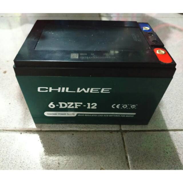 Jual AKI SEPEDA LISTRIK CHILWEE 12V/12A | Shopee Indonesia