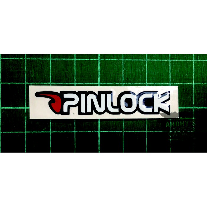 Jual Sticker / Stiker Visor Helm Pinlock 2 | Shopee Indonesia