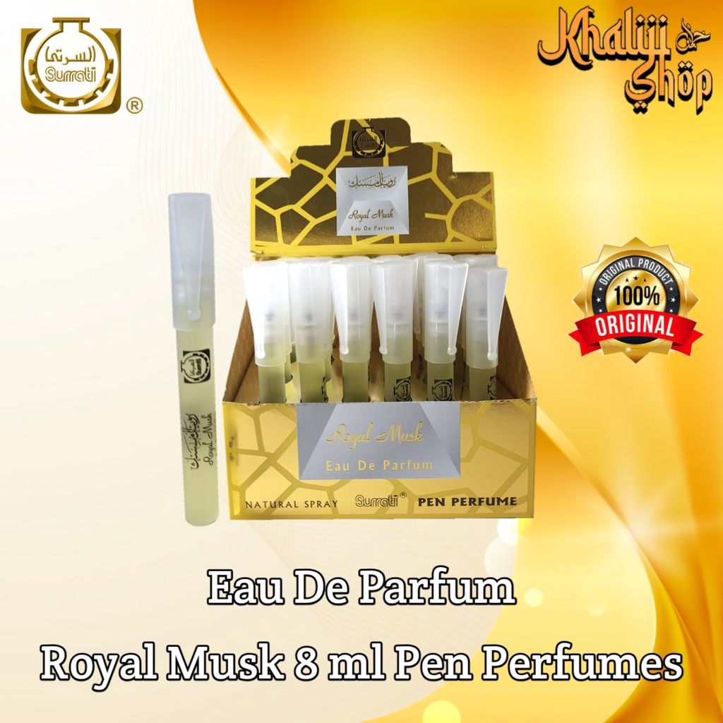 Jual Parfum Surrati Royal Musk 8ml Spray Shopee Indonesia