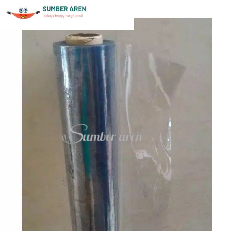 Jual Plastik Mika Bening Lentur Meteran Untuk Taplak Meja Tebal 015 Mm 020mm Shopee Indonesia 8861