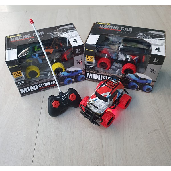Jual MAINAN RC RACING CAR MINI CLIMBER MOBIL JEEP 1:43 REMOTE CONTROL ...