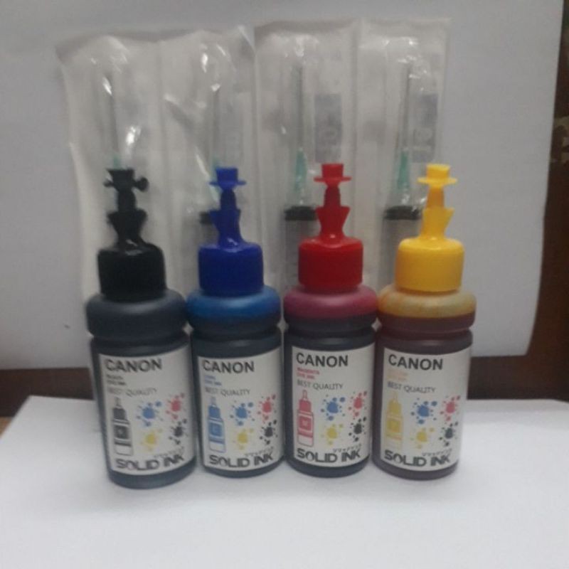 Jual Tinta Refill Infus Canon Ip Mg Mp E Free Suntikan